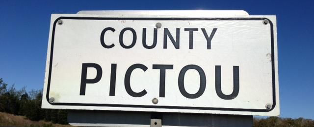 Pictou County sign